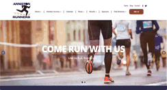 Desktop Screenshot of annistonrunners.com